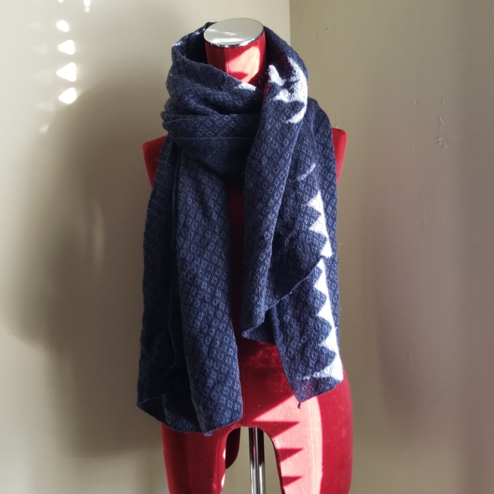 Navy Blue Scarf